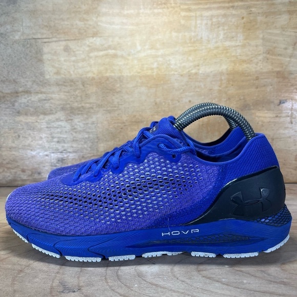 Under Armour HOVR Sonic 4 Mens Size 8 Running Shoes Sneakers Ultra Indigo - Picture 4 of 9